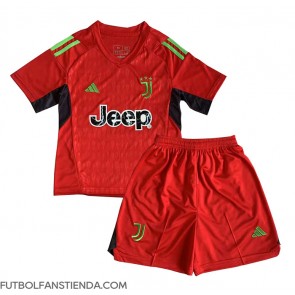 Juventus Portero Tercera Equipación Niños 2023-24 Manga Corta (+ Pantalones cortos)